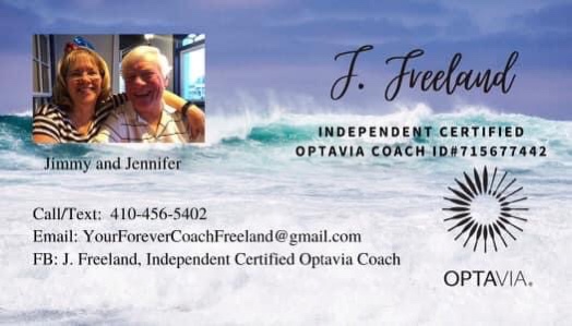 J. Freeland, Independent Certified Optavia Coach